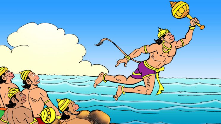Hanuman: The Divine Monkey and His Quest for Power