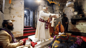 Kedarnath Shivling The Divine Dance of Ice and Faith