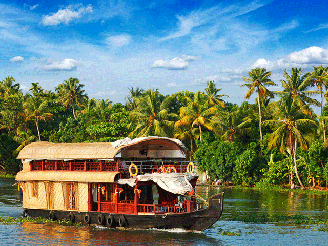 Houseboat Stay in Kerala Backwaters