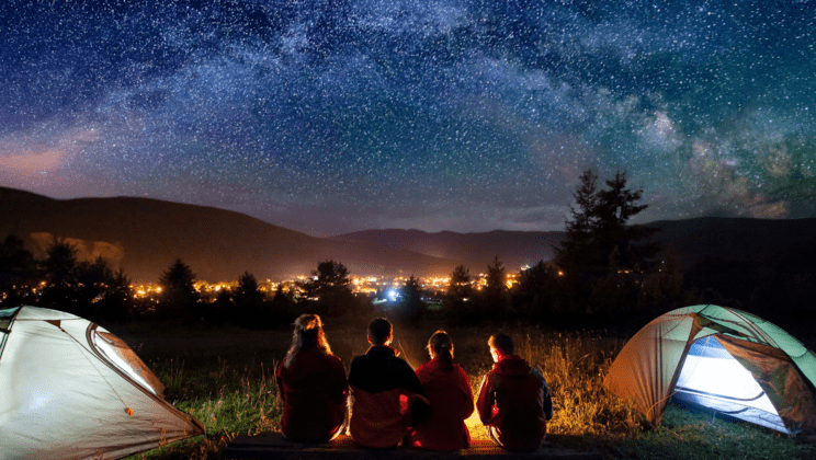 Night Camping in Kashmir: An Unforgettable Starlit Sky Experience