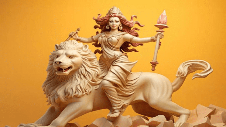 Symbolism of Dreaming About Goddess Durga’s Lion According to Swapna Shastra