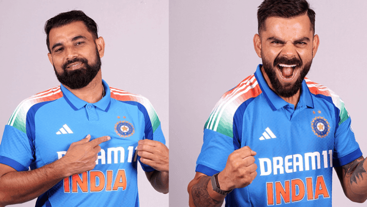 Team India to Sport New Jersey in ODI Series Against England