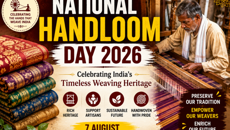 National Handloom Day 2026: Celebrating India’s Timeless Weaving Heritage